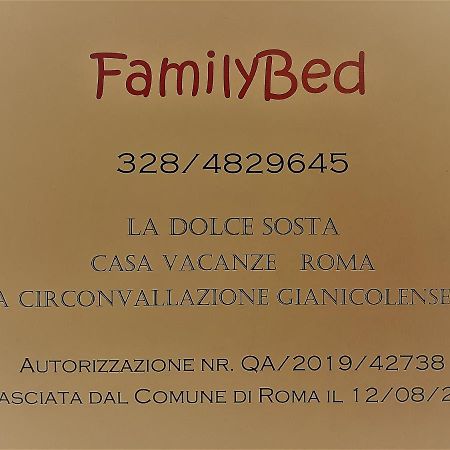 Familybed Roma Monteverde-Vaticano Exterior photo